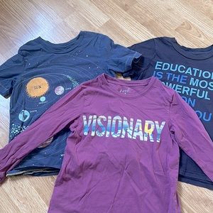 Peek kids t-shirts size S 4/5 lot of 3